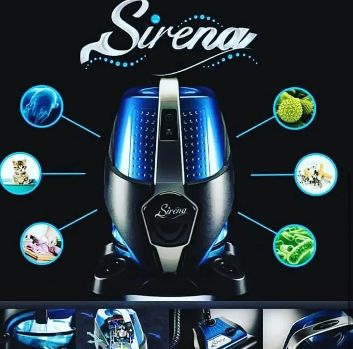 Sirena Aspirador Com Água - Imagem 4